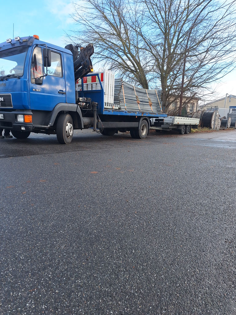 Baustellenlogistik
